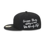 GORRA NEW ERA CAP CHICAGO WHITE SOX MLB TEAM VERBIAGE 59FIFTY CERRADA en STOCK