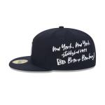 GORRA NEW ERA CAP NEW YORK YANKEES MLB TEAM VERBIAGE 59FIFTY CERRADA en STOCK