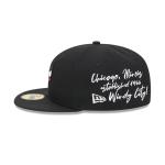 GORRA NEW ERA CAP CHICAGO BULLS NBA TEAM VERBIAGE 59FIFTY CERRADA en STOCK