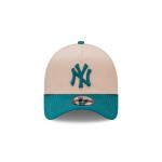 GORRA NEW ERA CAP NEW YORK YANKEES GREEN LOGO MLB SEASONAL TONAL 9FORTY AF SNAPBACK en STOCK