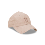 GORRA NEW ERA CAP NEW YORK YANKEES MLB TONAL MONOGRAM 9TWENTY STRAPBACK BEIGE en STOCK