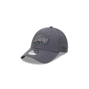 GORRA NEW ERA CAP LOS ANGELES LAKERS NBA MONOCHROME 9FORTY SNAPBACK GRIS PARA NIñA O NIñO en STOCK