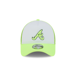 GORRA NEW ERA CAP ATLANTA BRAVES MLB NEON PACK 9FORTY SNAPBACK en STOCK