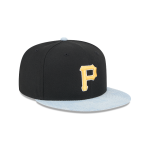GORRA NEW ERA CAP PITTSBURGH PIRATES MLB PATCH DENIM 59FIFTY CERRADA en STOCK