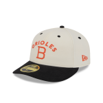 GORRA NEW ERA CAP BALTIMORE ORIOLES MLB VINTAGE STACK 59FIFTY LP CERRADA en STOCK