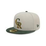 GORRA NEW ERA CAP COLORADO ROCKIES MLB CONTRAST CORD 59FIFTY CERRADA en STOCK
