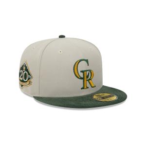 GORRA NEW ERA CAP COLORADO ROCKIES MLB CONTRAST CORD 59FIFTY CERRADA en STOCK