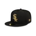 GORRA NEW ERA CAP CHICAGO WHITE SOX MLB COOPERSTOWN METALLIC 59FIFTY CERRADA en STOCK