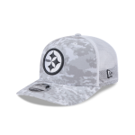 GORRA NEW ERA CAP PITTSBURGH STEELERS NFL SALUTE TO SERVICE 2024 9SEVENTY SNAPBACK en STOCK