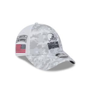 GORRA NEW ERA CAP CLEVELAND BROWNS NFL SALUTE TO SERVICE 2024 9FORTY SNAPBACK en STOCK
