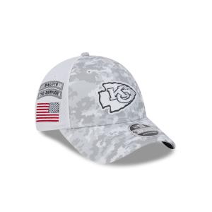 GORRA NEW ERA CAP KANSAS CITY CHIEFS NFL SALUTE TO SERVICE 2024 9FORTY SNAPBACK en STOCK