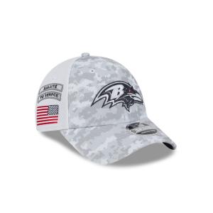 GORRA NEW ERA CAP BALTIMORE RAVENS NFL SALUTE TO SERVICE 2024 9FORTY SNAPBACK en STOCK
