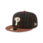 GORRA NEW ERA CAP PHILADELPHIA PHILLIES MLB VINTAGE HERRINGBONE 59FIFTY CERRADA en STOCK