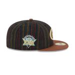 GORRA NEW ERA CAP SAN FRANCISCO 49ERS NFL VINTAGE HERRINGBONE 59FIFTY CERRADA en STOCK