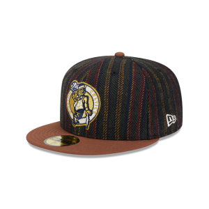 GORRA NEW ERA CAP BOSTON CELTICS NBA VINTAGE HERRINGBONE 59FIFTY CERRADA en STOCK