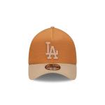 GORRA NEW ERA CAP LOS ANGELES DODGERS MLB CANVAS CHAINSTITCH 39THIRTY AF ELáSTICA CAFé en STOCK