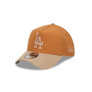 GORRA NEW ERA CAP LOS ANGELES DODGERS MLB CANVAS CHAINSTITCH 39THIRTY AF ELáSTICA CAFé en STOCK