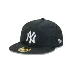 GORRA NEW ERA CAP NEW YORK YANKEES MLB WORN BLACK 59FIFTY RC CERRADA en STOCK
