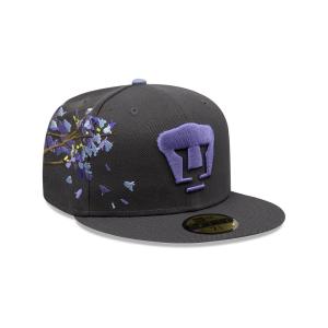 GORRA NEW ERA CAP PUMAS JACARANDAS 59FIFTY CERRADA en STOCK