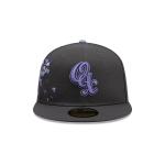 GORRA NEW ERA CAP GUERREROS DE OAXACA LMB JACARANDAS 59FIFTY CERRADA en STOCK