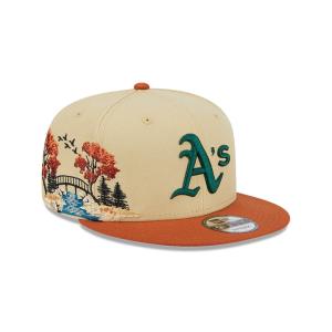 GORRA NEW ERA CAP OAKLAND ATHLETICS MLB FALL LANDSCAPE 9FIFTY SNAPBACK en STOCK