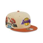 GORRA NEW ERA CAP LOS ANGELES LAKERS NBA FALL LANDSCAPE 9FIFTY SNAPBACK en STOCK