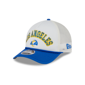 GORRA NEW ERA CAP LOS ANGELES RAMS NFL CHROME ARCH 9FORTY M-CROWN AF TRUCKER SNAPBACK en STOCK