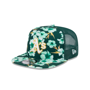 GORRA NEW ERA CAP OAKLAND ATHLETICS MLB FLORAL PATTERN GOLFER SNAPBACK en STOCK