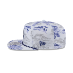 GORRA NEW ERA CAP LOS ANGELES DODGERS MLB TROPICAL PRINT GOLFER SNAPBACK en STOCK