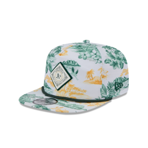 GORRA NEW ERA CAP OAKLAND ATHLETICS MLB TROPICAL PRINT GOLFER SNAPBACK en STOCK