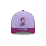 GORRA NEW ERA CAP SEATTLE MARINERS MLB COLOR PACK 9FORTY M-CROWN AF SNAPBACK MORADA en STOCK