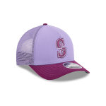 GORRA NEW ERA CAP SEATTLE MARINERS MLB COLOR PACK 9FORTY M-CROWN AF SNAPBACK MORADA en STOCK