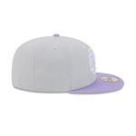 GORRA NEW ERA CAP KANSAS CITY CHIEFS PURPLE LOGO NFL COLOR PACK 59FIFTY CERRADA en STOCK