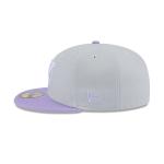 GORRA NEW ERA CAP MIAMI DOLPHINS PURPLE LOGO NFL COLOR PACK 59FIFTY CERRADA en STOCK
