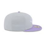 GORRA NEW ERA CAP MIAMI DOLPHINS PURPLE LOGO NFL COLOR PACK 59FIFTY CERRADA en STOCK