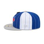 GORRA NEW ERA CAP TORONTO BLUE JAYS MLB PINSTRIPE LEAGUE PIN 59FIFTY CERRADA en STOCK