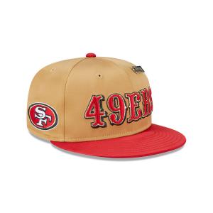 GORRA NEW ERA CAP SAN FRANCISCO 49ERS NFL SATIN 59FIFTY CERRADA en STOCK
