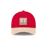GORRA NEW ERA CAP LOS ANGELES ANGELS MLB SUEDE PATCH 9FORTY M-CROWN AF STRAPBACK en STOCK