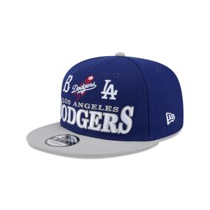 GORRA NEW ERA CAP LOS ANGELES DODGERS ARCHIVE MLB ARCHIVE 9FIFTY SNAPBACK AZUL en STOCK