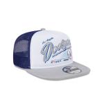 GORRA NEW ERA CAP LOS ANGELES DODGERS MLB RETRO SCRIPT 9FIFTY AF TRUCKER SNAPBACK en STOCK