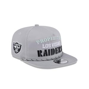 GORRA NEW ERA CAP LAS VEGAS RAIDERS NFL VINTAGE GOLFER SNAPBACK en STOCK