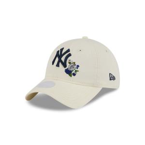 GORRA NEW ERA CAP NEW YORK YANKEES MLB WOMEN'S FLORAL 9TWENTY STRAPBACK PARA MUJER en STOCK
