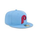 GORRA NEW ERA CAP PHILADELPHIA PHILLIES MLB CLUBHOUSE 2025 ALTERNATIVA 59FIFTY CERRADA en STOCK