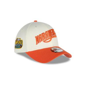GORRA NEW ERA CAP NARANJEROS DE HERMOSILLO WORDMARK LAMP GAME CAP 2024 39THIRTY ELáSTICA en STOCK