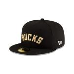 GORRA NEW ERA CAP MILWAUKEE BUCKS NBA STATEMENT EDITION 59FIFTY CERRADA en STOCK