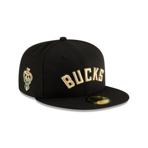 GORRA NEW ERA CAP MILWAUKEE BUCKS NBA STATEMENT EDITION 59FIFTY CERRADA en STOCK