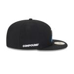 GORRA NEW ERA CAP FLORIDA MARLINS COMPOUND X MLB 59FIFTY CERRADA en STOCK