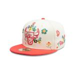 GORRA NEW ERA CAP CHICAGO BULLS NBA BLOOMING 59FIFTY CERRADA en STOCK