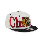 GORRA NEW ERA CAP CHICAGO BLACKHAWKS NHL WORDMARK 9FIFTY SNAPBACK en STOCK