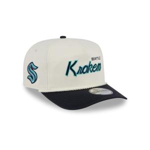 GORRA NEW ERA CAP SEATTLE KRAKEN NHL SCRIPT GOLFER SNAPBACK en STOCK